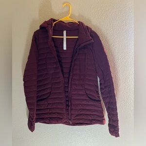 Lululemon Pack It Down Jacket - Red Merlot